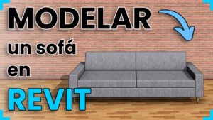 Modelar sillón en Revit